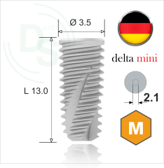 Dll.3513 Имплантат MeDent Delta mini Conical 11° Ø3.5 L13.0