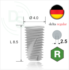 Dll.4008 Имплантат MeDent Delta Conical 11° Ø4.0 L8.5