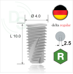 Dll.4010 Имплантат MeDent Delta Conical 11° Ø4.0 L10.0