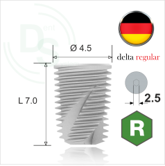 Dll.4507 Имплантат MeDent Delta Conical 11° Ø4.5 L7.0