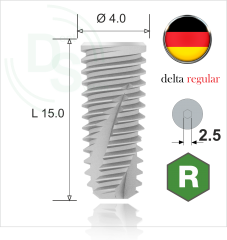Dll.4015 Имплантат MeDent Delta Conical 11° Ø4.0 L15.0