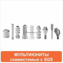 Мультиюниты совместимые с SGS Dental